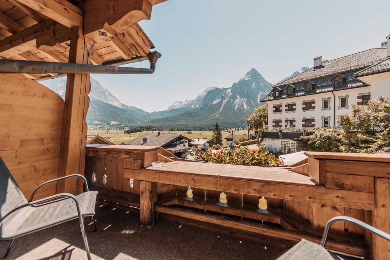 Hotel Alpenhof Lermoos Exterior foto