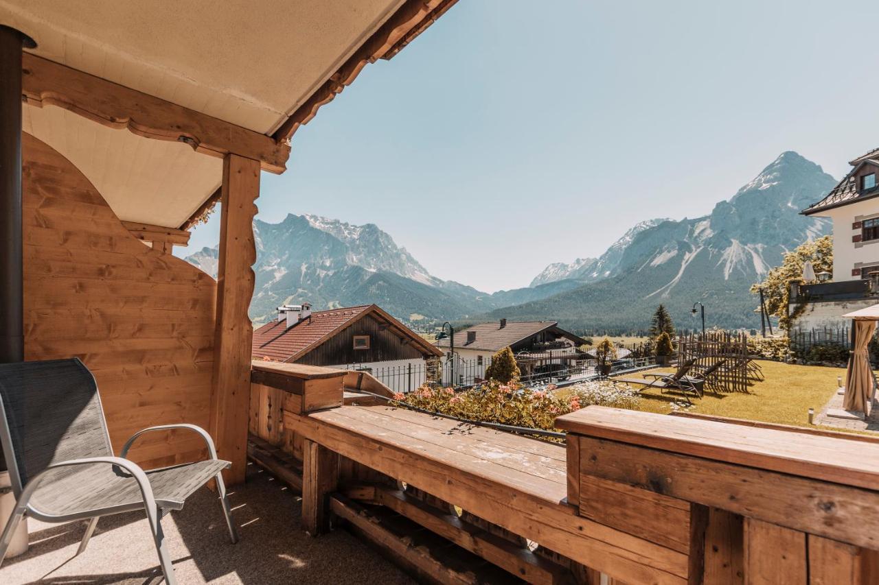 Hotel Alpenhof Lermoos Exterior foto